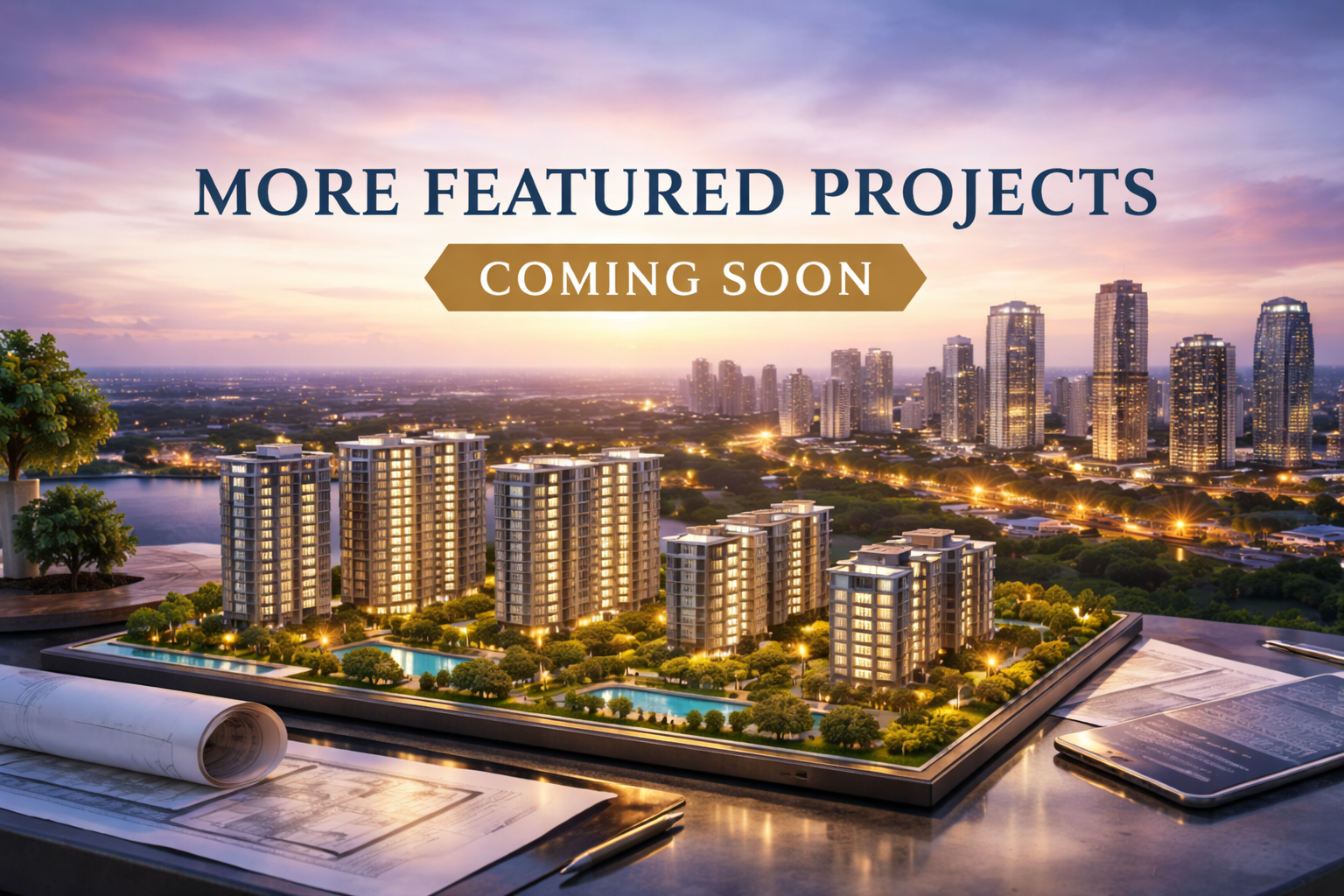 Coming soon property feature